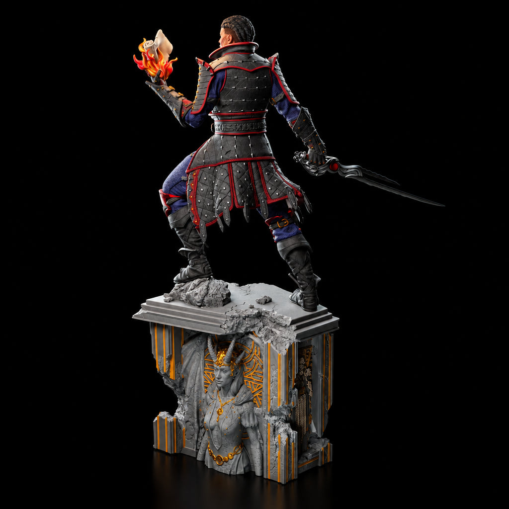 Wyll | Baldur's Gate 3 | Fan Art | Fully Magnetized Collectible Figurine