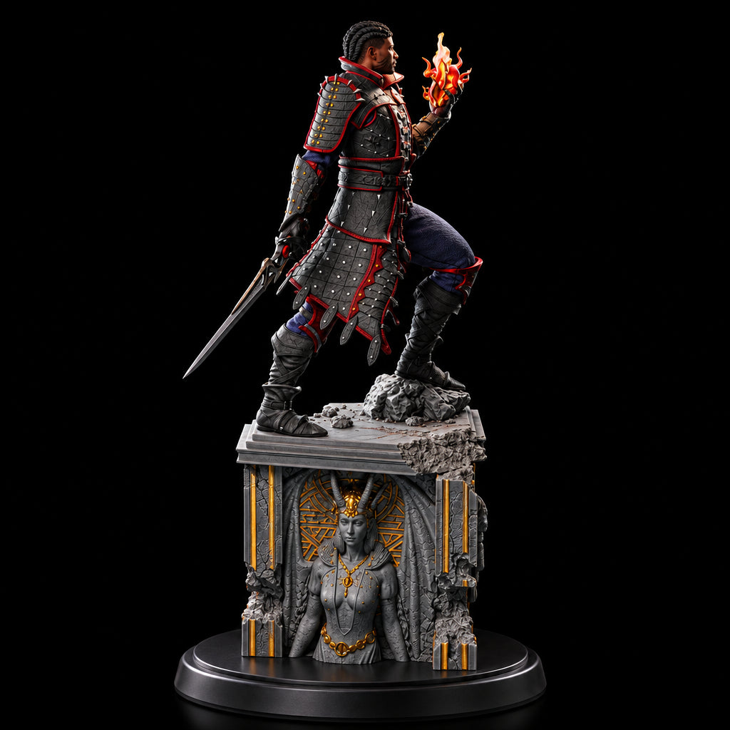Wyll | Baldur's Gate 3 | Fan Art | Fully Magnetized Collectible Figurine