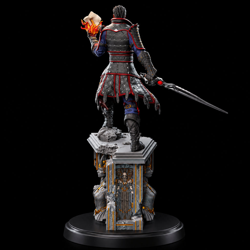 Wyll | Baldur's Gate 3 | Fan Art | Fully Magnetized Collectible Figurine